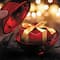 Haute Decor 6ct. 4.7" Shiny Gold, Silver & Red Nesting Jingle Bell Ornaments